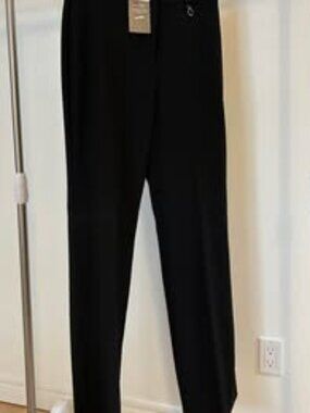 Laura Classic Fit Black Pants Sz4